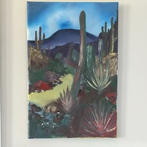 Desert Landscape Canvas Art